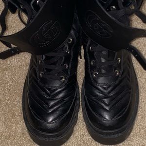 Gucci combat boots